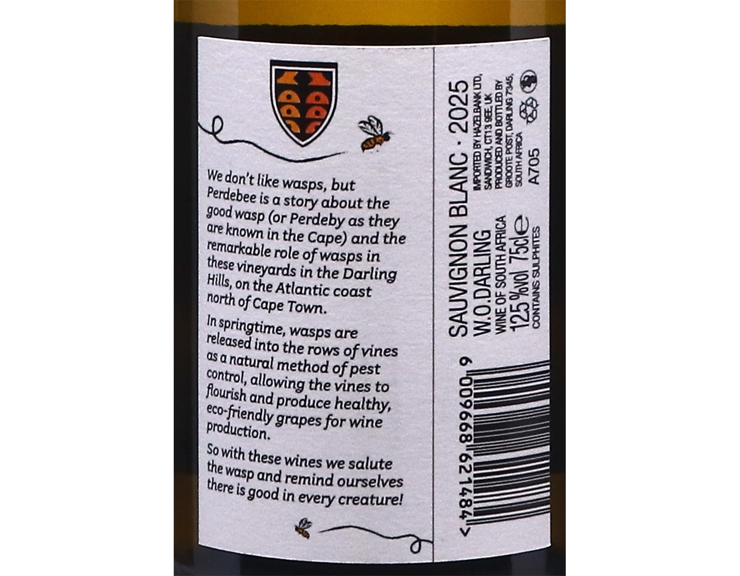 Perdebee Sauvignon Blanc Darling Hills 2025