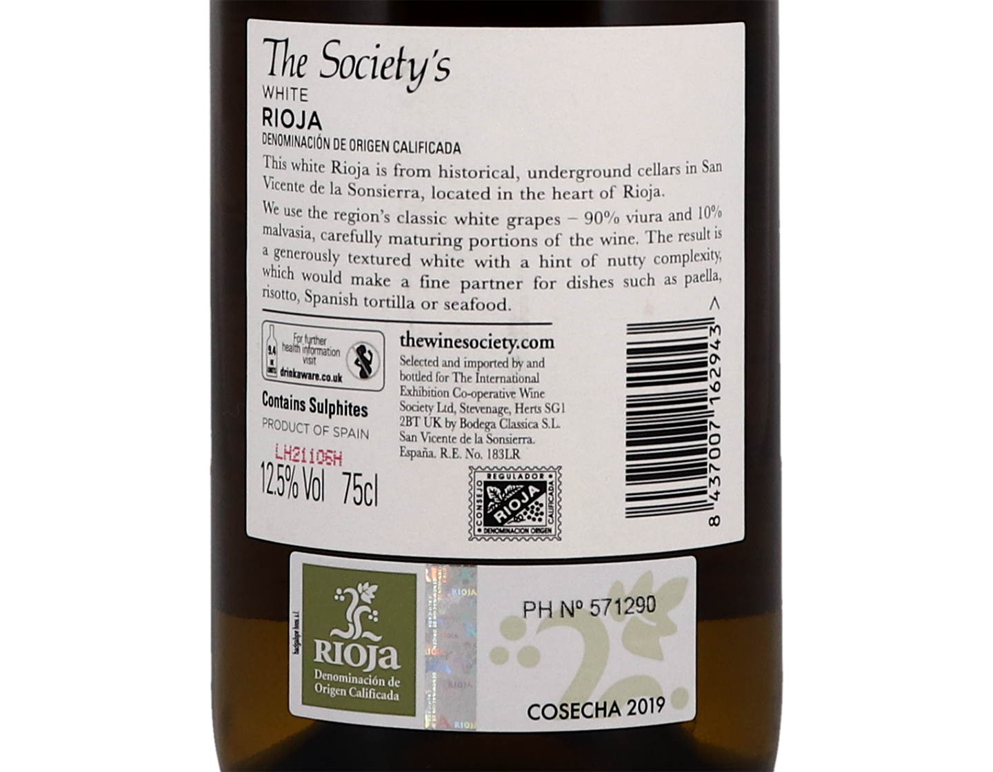 The Society's White Rioja 2019