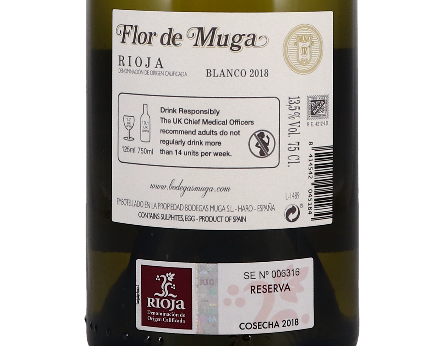 Muga Flor de Muga Blanco Rioja 2018
