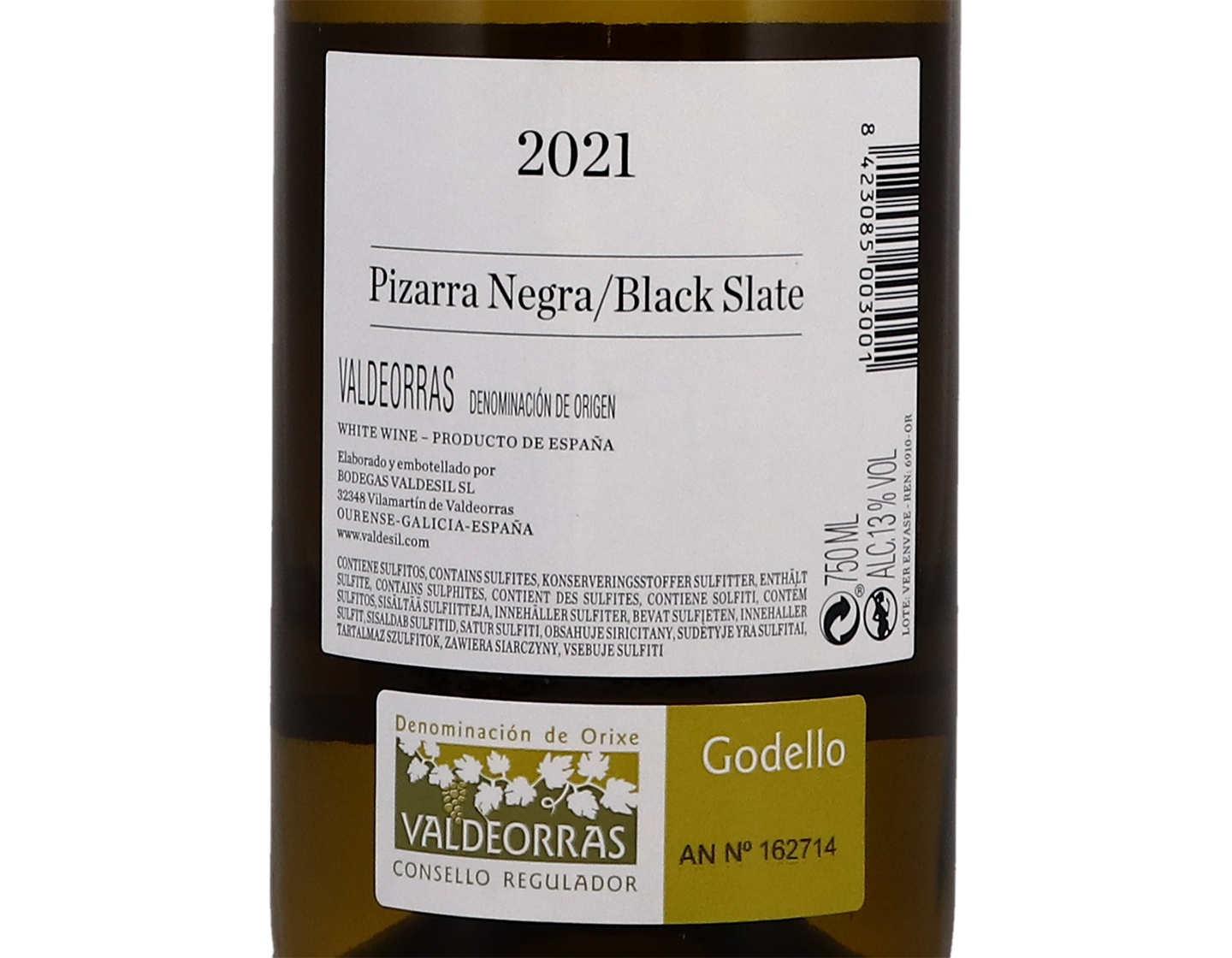 Valdesil Montenovo Godello, Valdeorras 2021