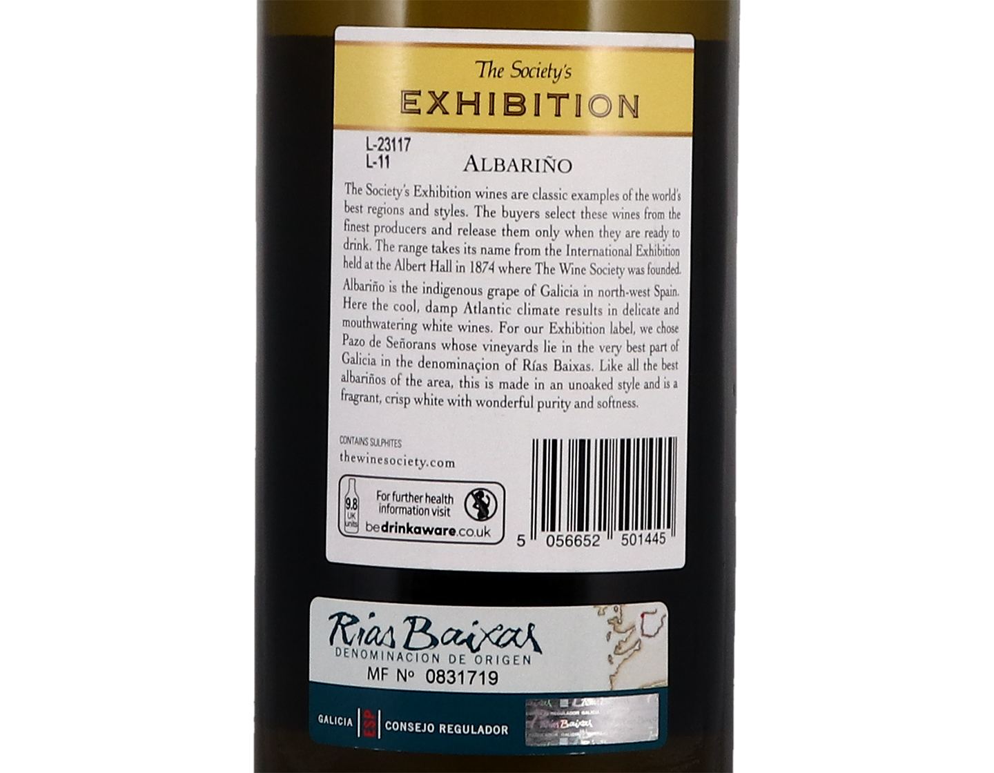 The Society's Exhibition Albarino Rias Baixas 2022