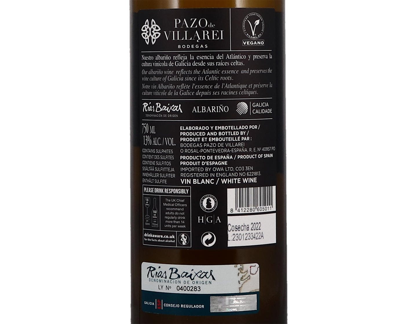 Pazo de Villarei Rias Baixas 2022