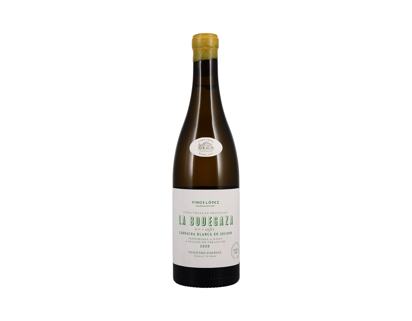 Vinos Lopez La Bodegaza Blanco Valdejalon 2020