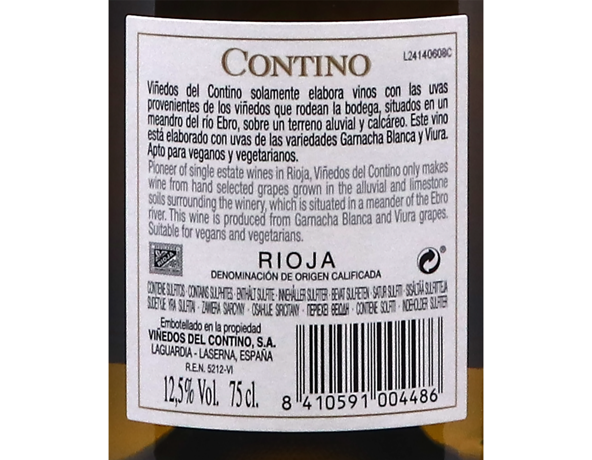 Contino Blanco, Rioja 2021