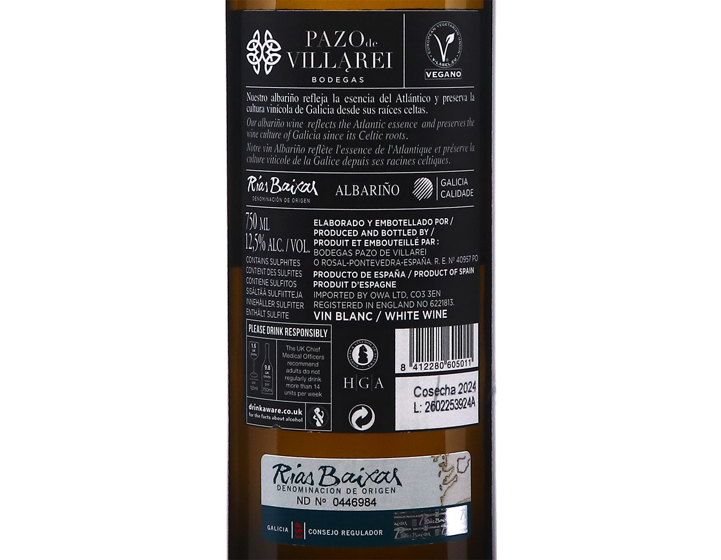 Pazo del Villarei Rias Biaxas 2024