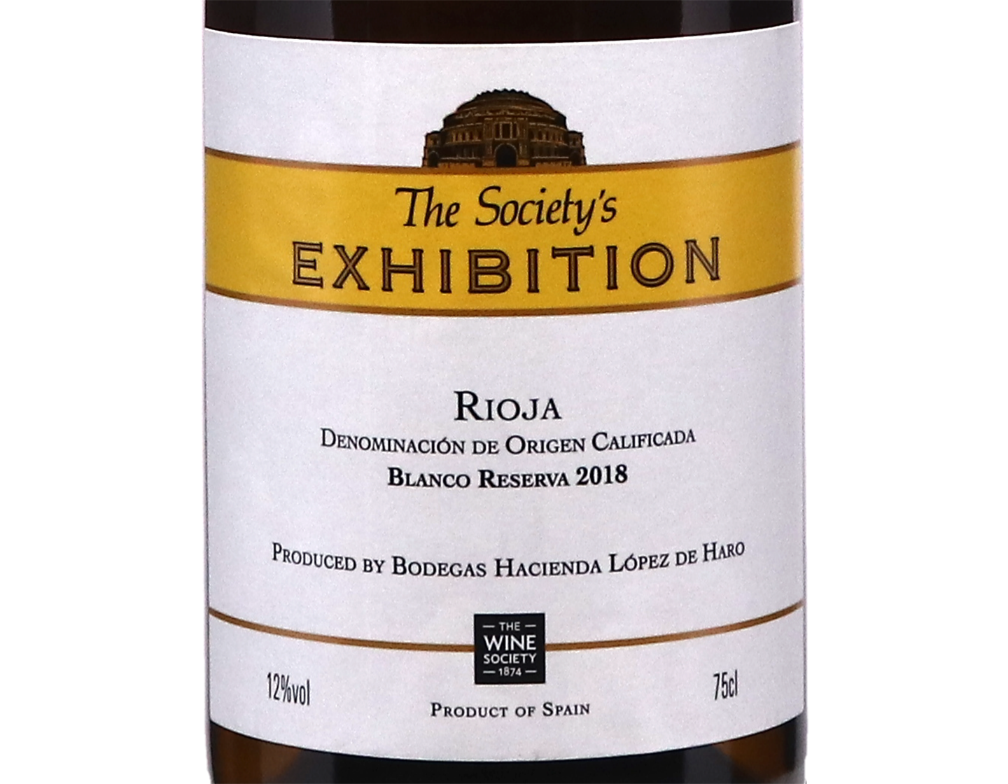 The Society's Exhibition White Rioja 2018