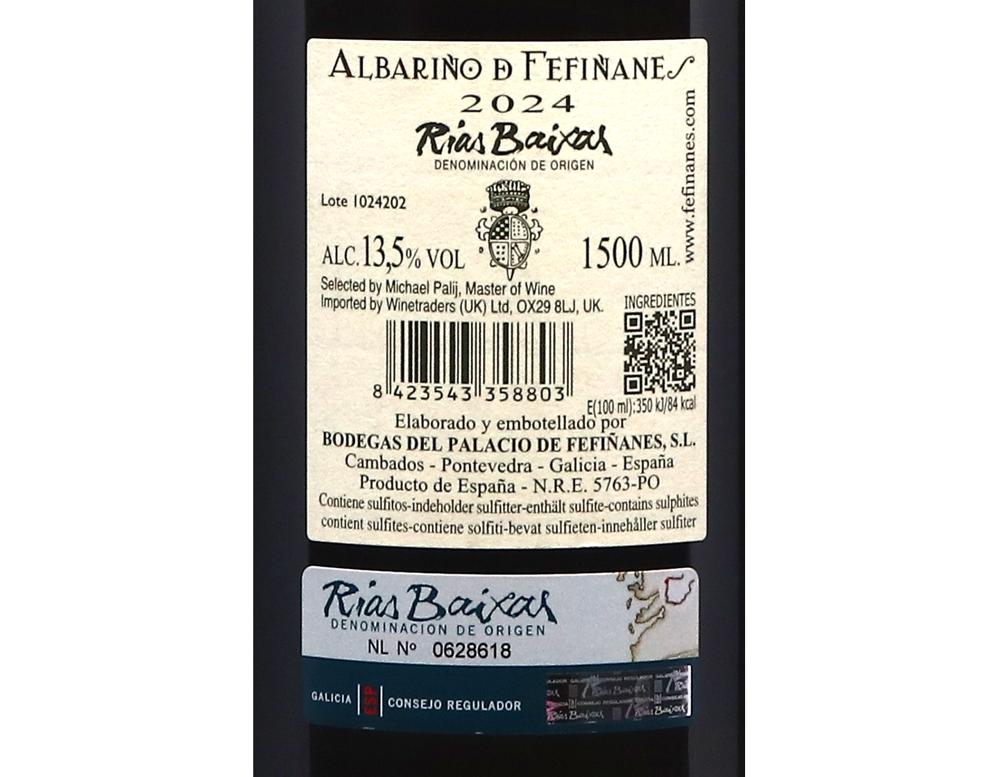 Magnum of Fefiñanes Albariño, Rías Baixas 2024