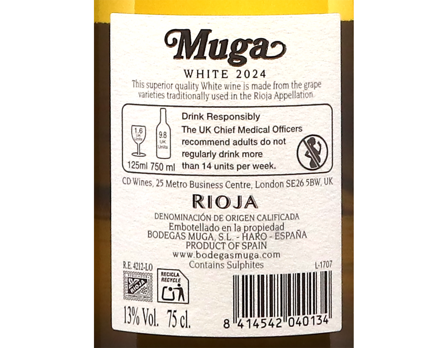 Muga Blanco Rioja 2024