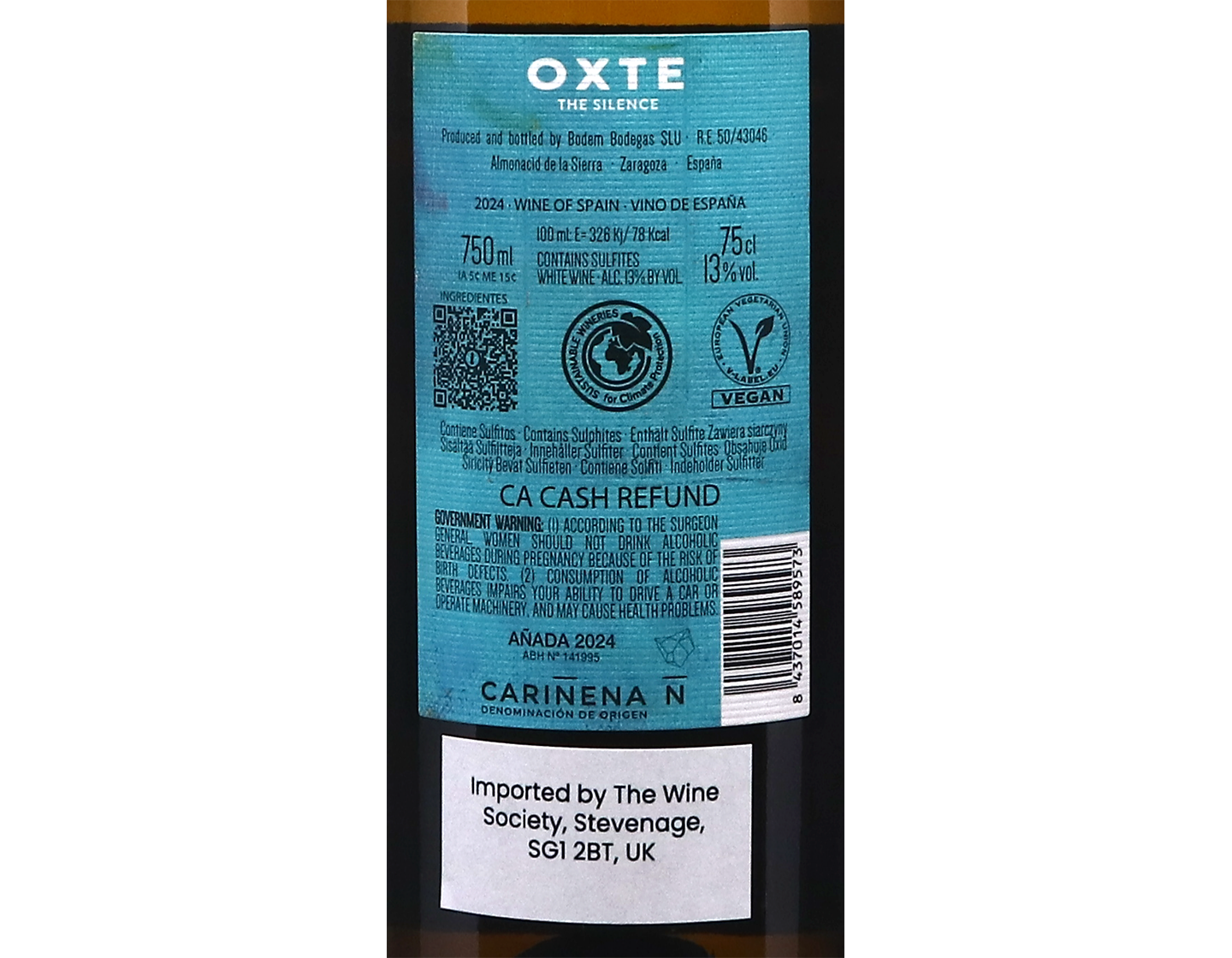 Oxte White Blend Garnacha-Macabeo 2024