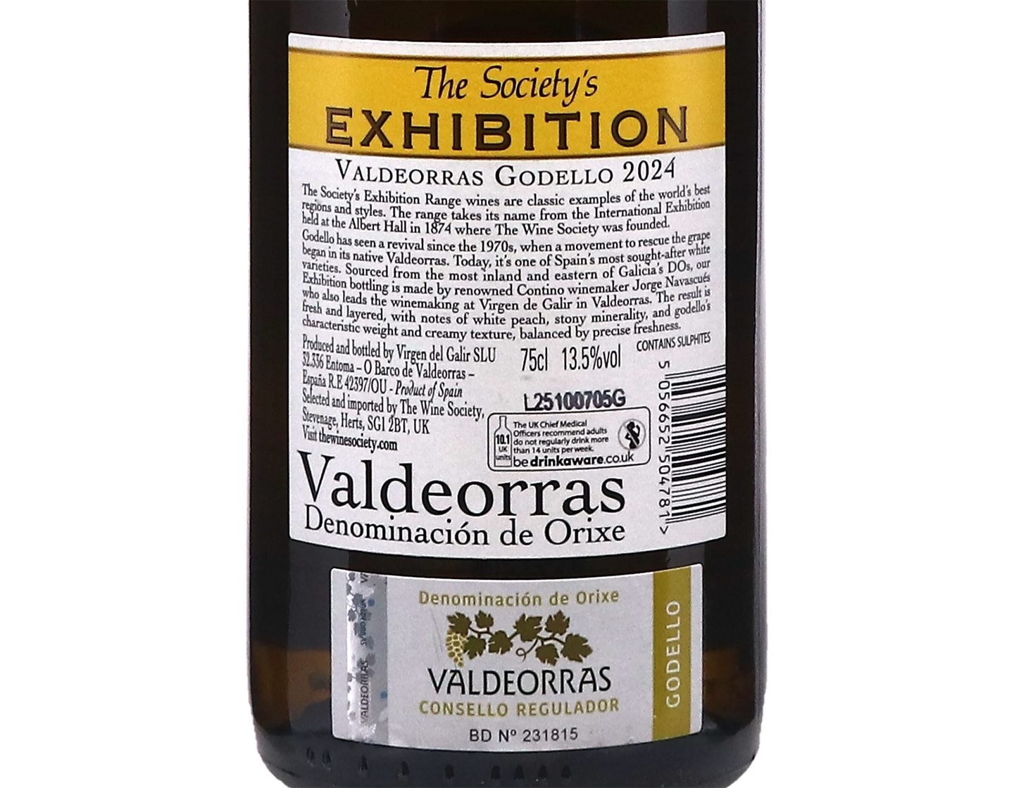 The Society's Exhibition Valdeorras Godello 2024