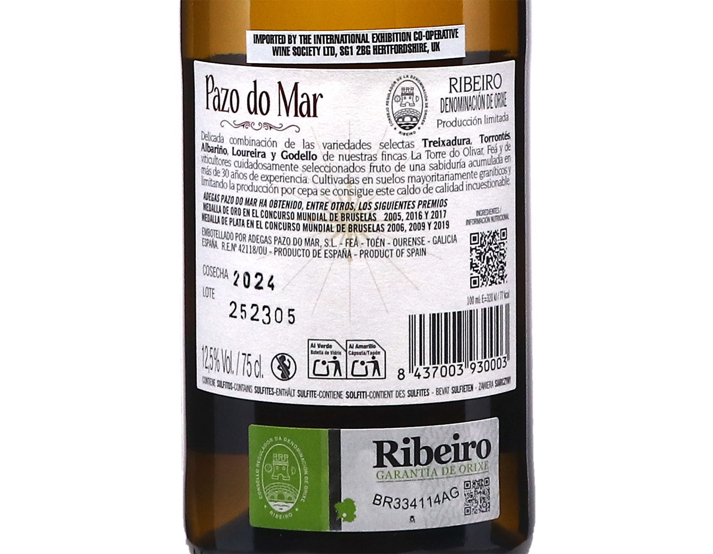 Pazo do Mar Blanco Ribeiro 2024