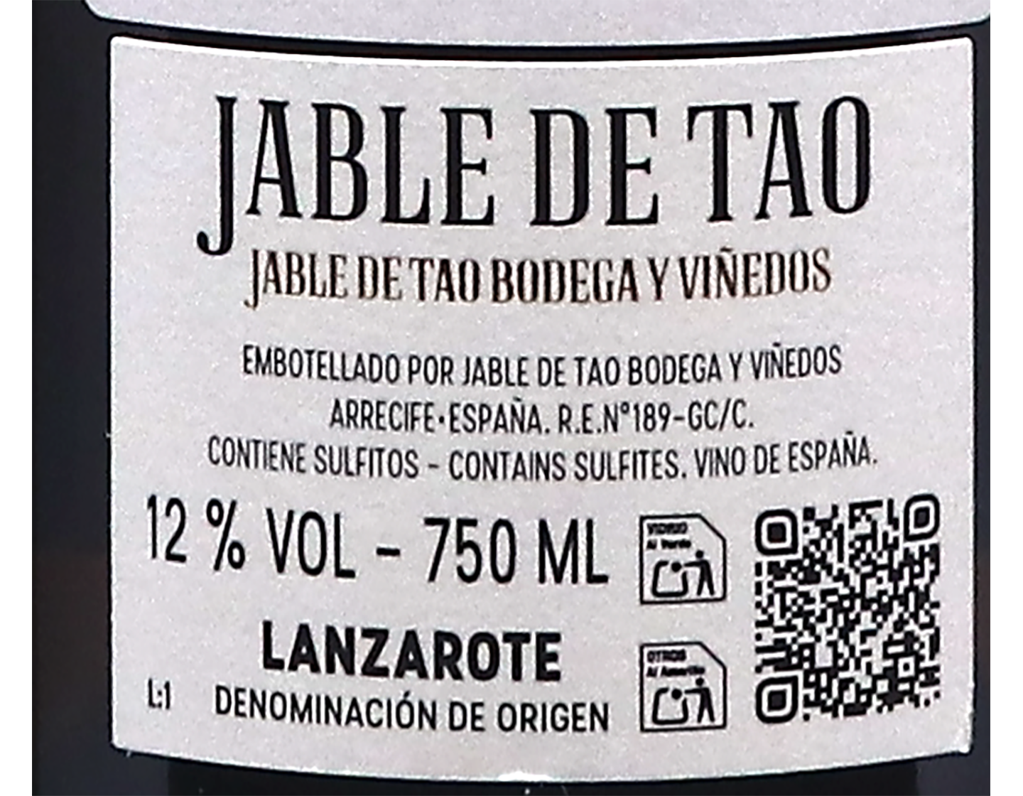 Jable de Tao Blanco Lanzarote 2023