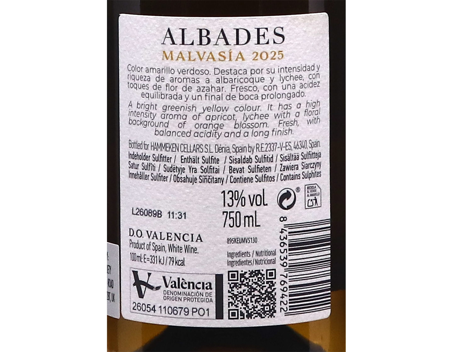 Albades Malvaisa Valencia 2025
