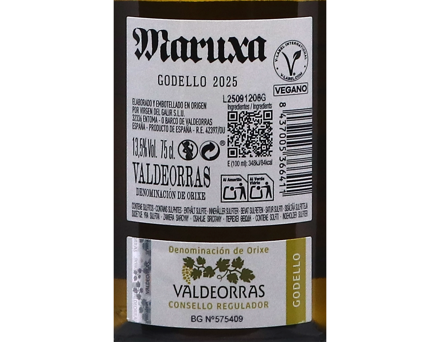 Maruxa Godello 2025