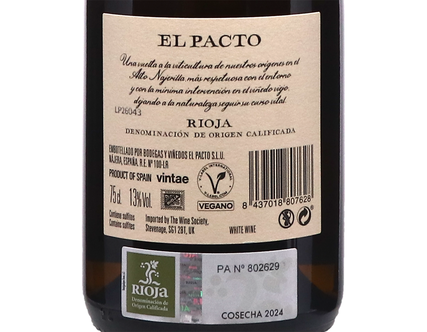 El Pacto Blanco Rioja 2024