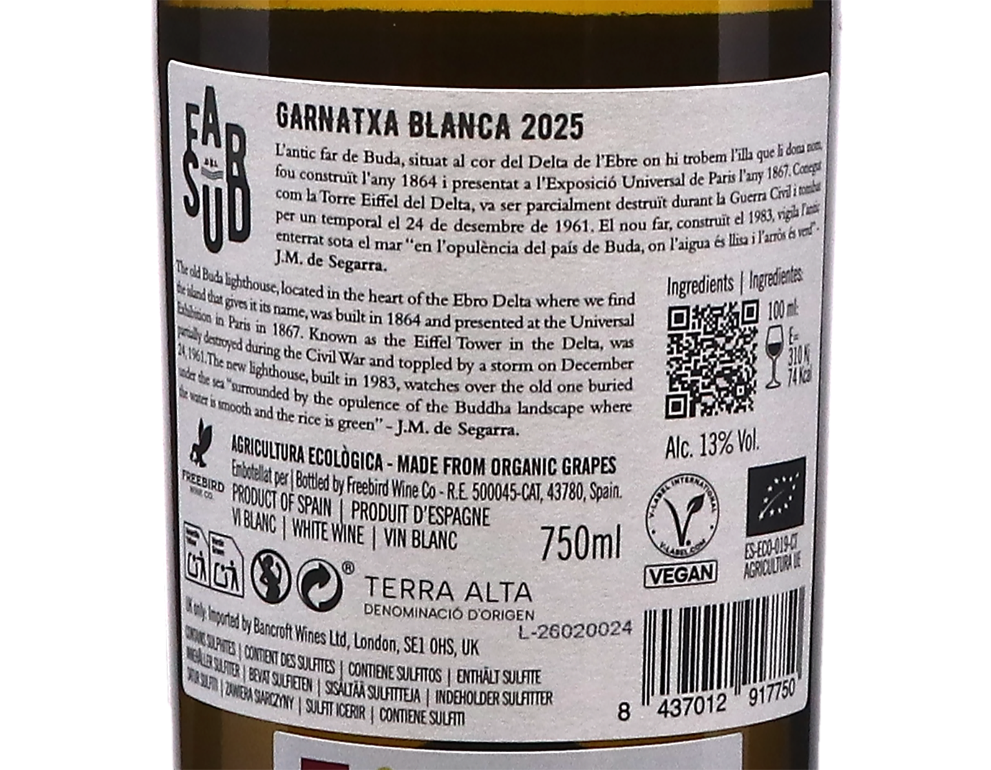 Far del Sud Garnatxa Blanca 2025