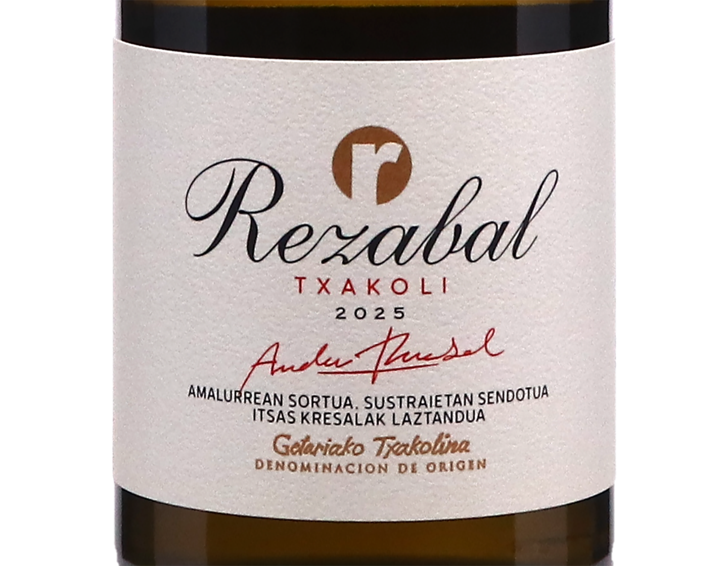 Rezabal Txakoli, Getariako Txakolina, 2025