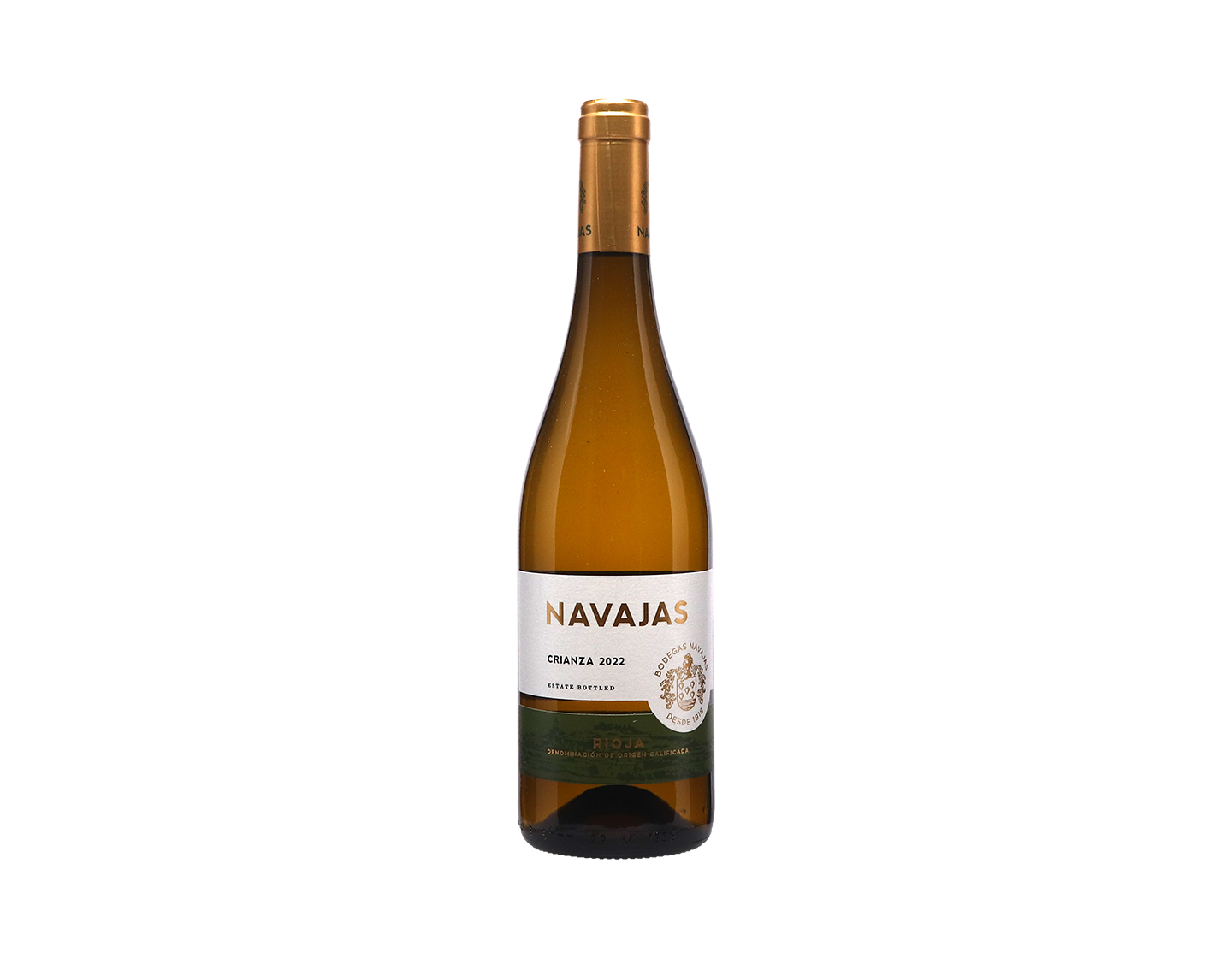 Navajas Blanco Crianza, Rioja 2022