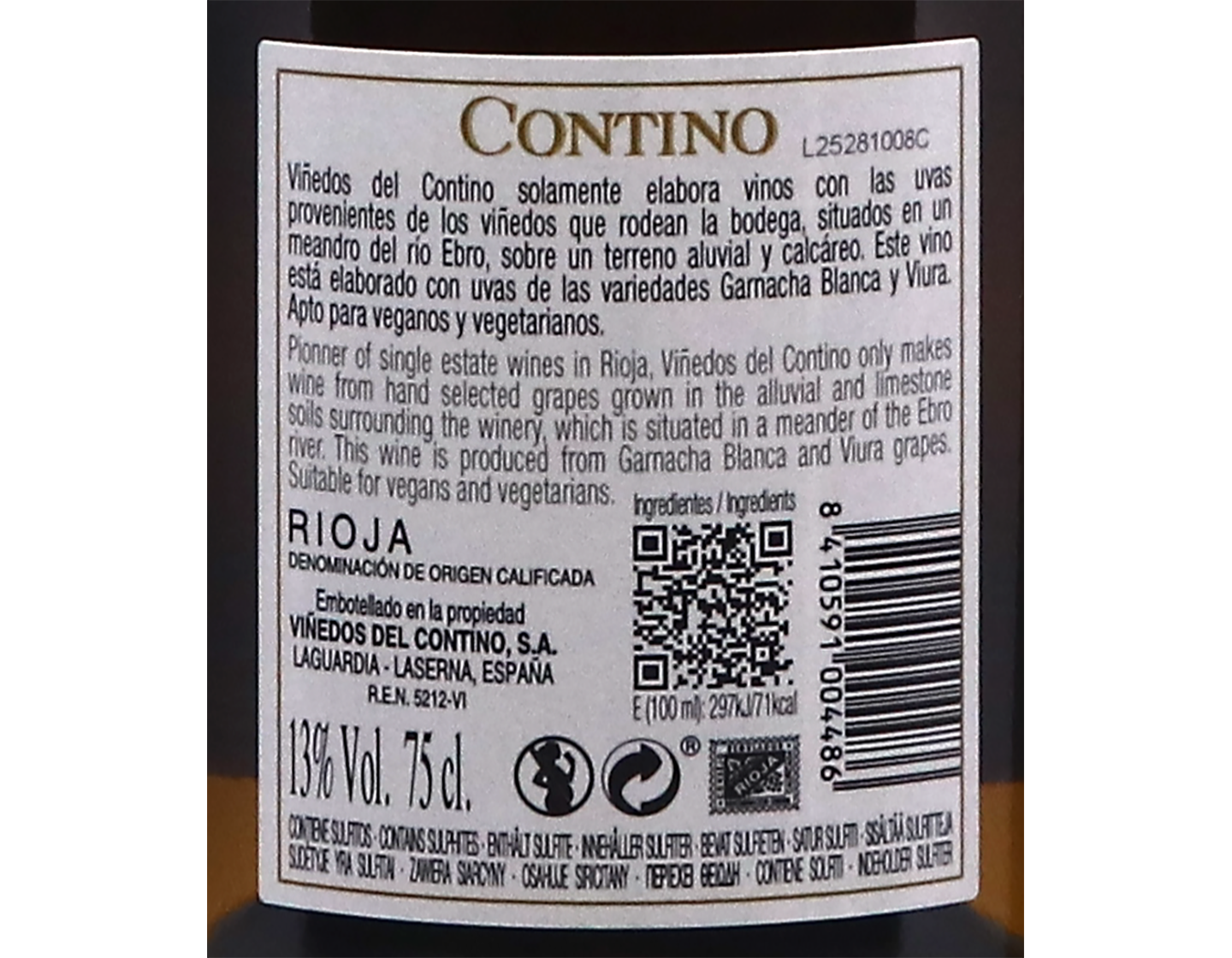 Contino Blanco Rioja 2022