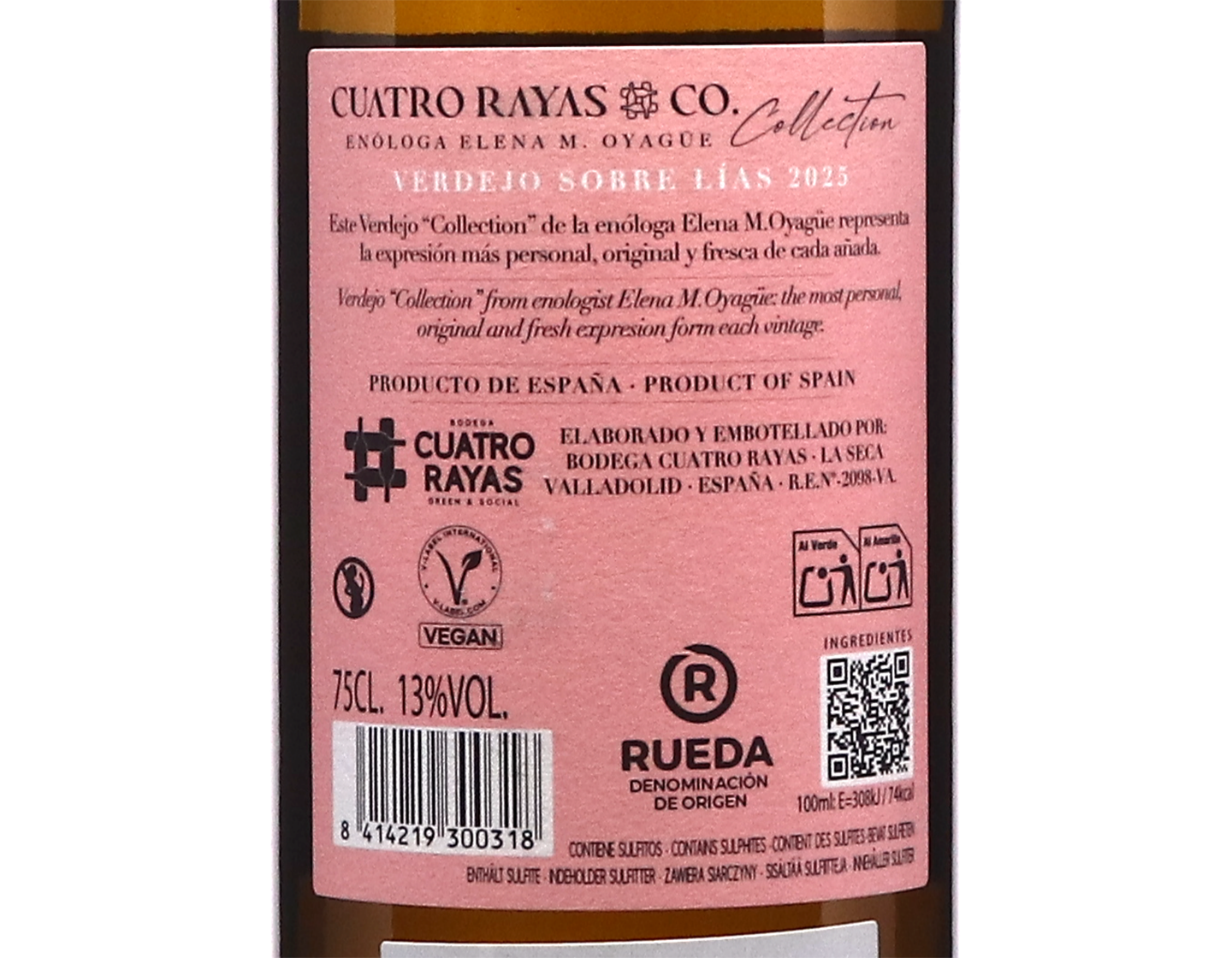 Cuatro Rayas Verdejo Rueda 2025