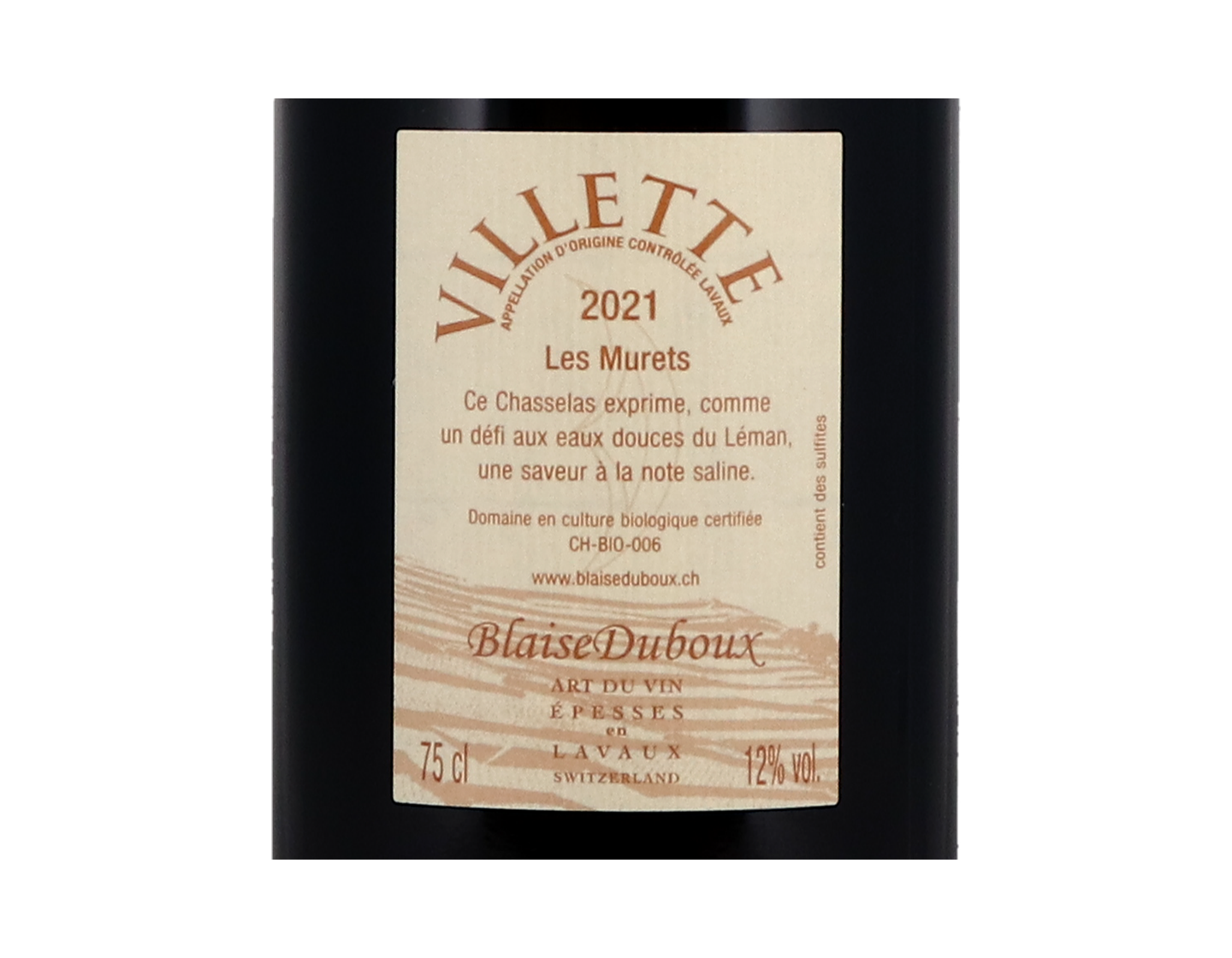 Lavaux Villette les Murets Blaise Duboux 2021