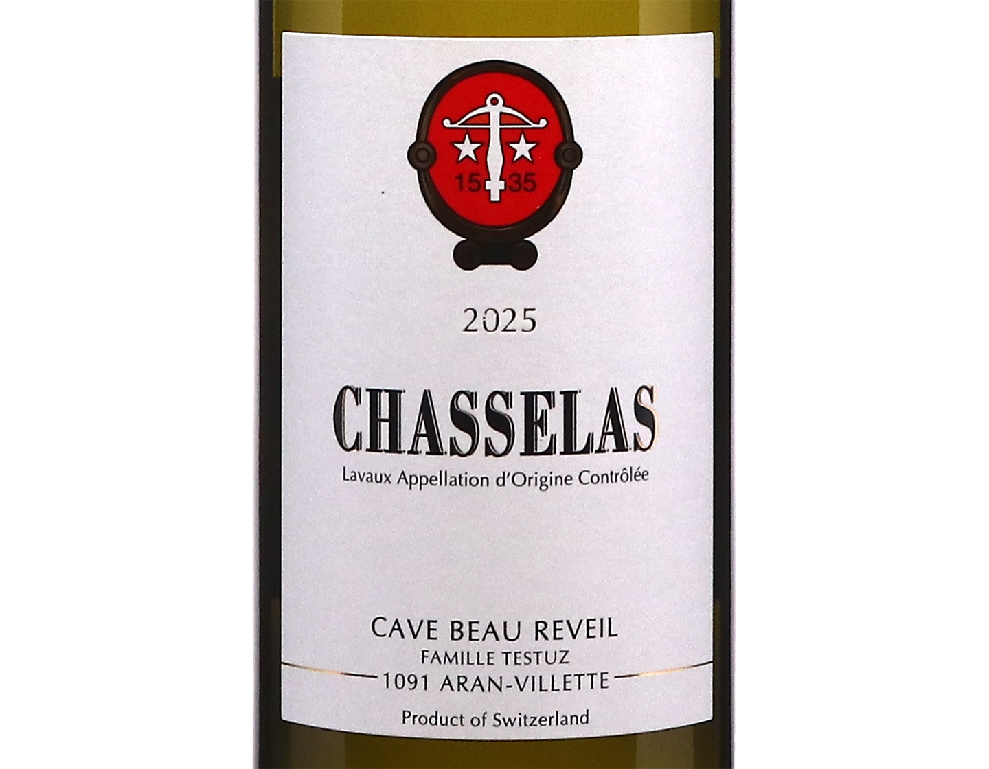 Lavaux Chasselas Famille Testuz 2025