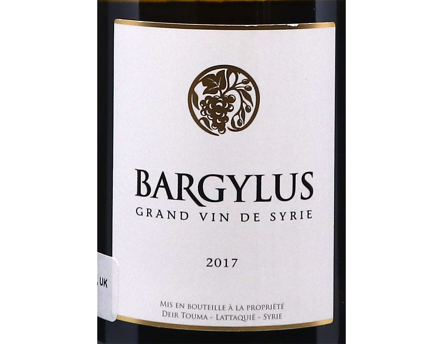 Bargylus Grand Vin Blanc 2017