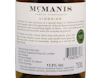McManis Viognier 2020 view 3