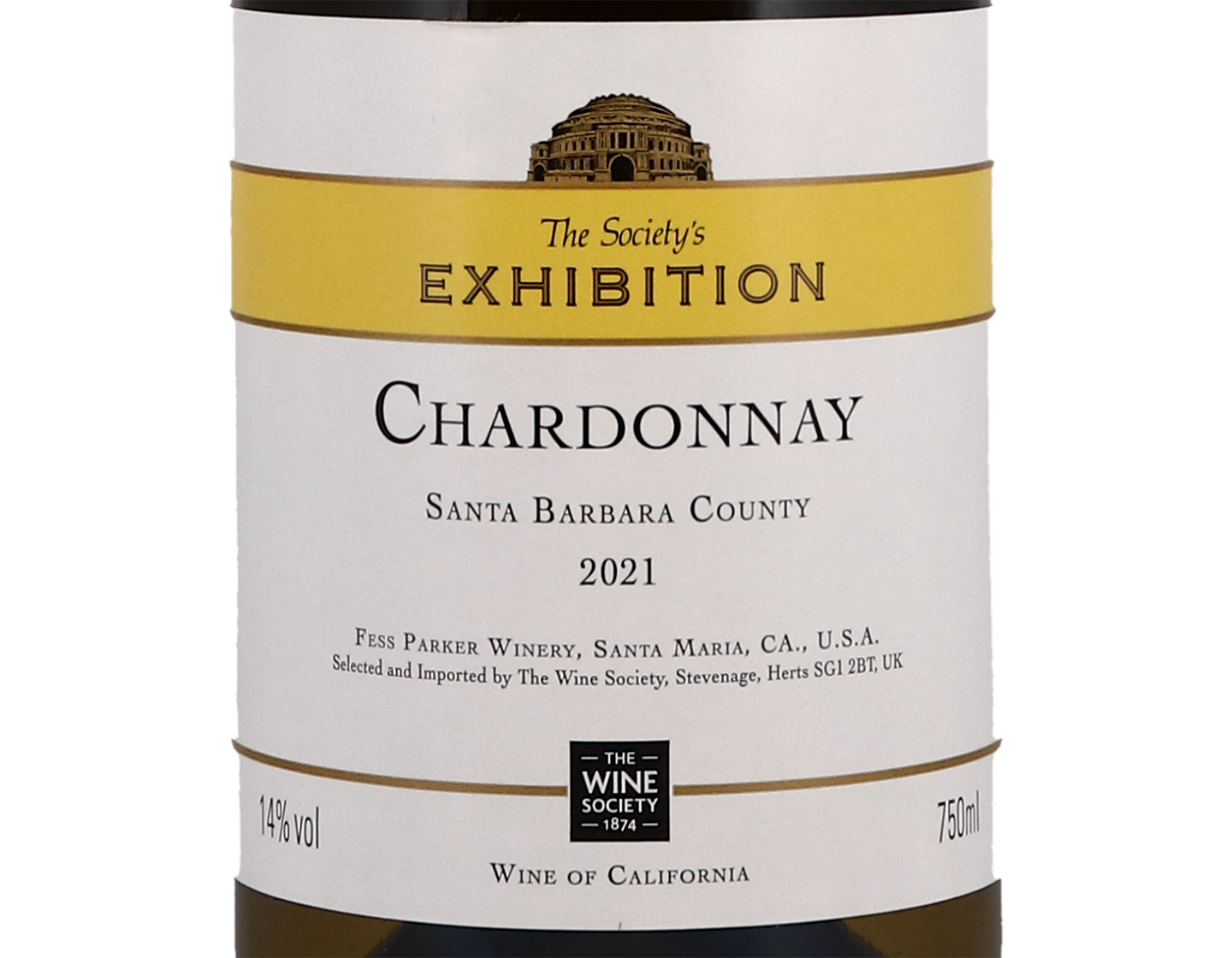 Society Exhibition Santa Barbara Chardonnay 2021