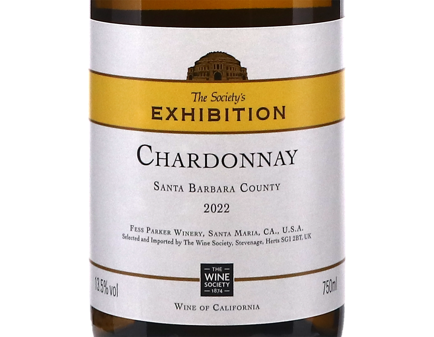 The Societys Exhibition Santa Barbara County Chardonnay 2022
