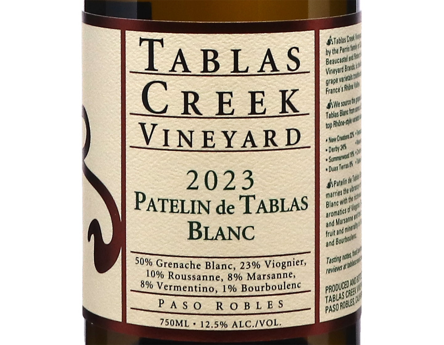 Tablas Creek Patelin de Tablas Blanc Paso Robles 2023