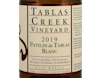 Tablas Creek Patelin de Tablas Blanc Paso Robles 2019 view 2