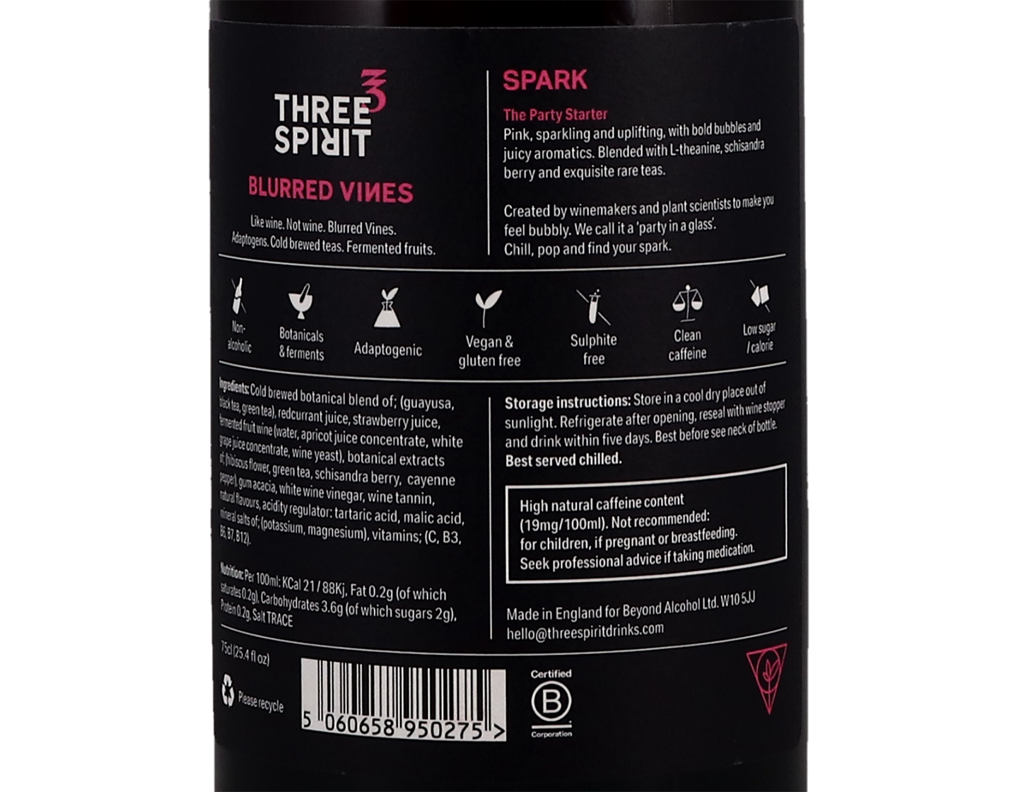 Blurred Vines Spark Alt Wine