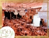 Internal shot of Plaisterers Hall London set up for a dinner view 1