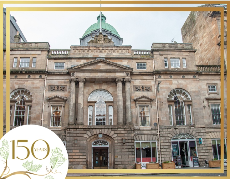 External shot of Trades Hall Glasgow