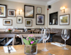 Internal table shot at The Salamander pub, Bath view 2
